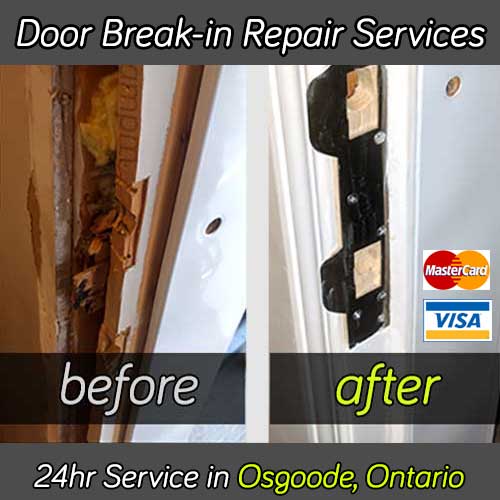 Door break in repair service in Osgoode Ontario