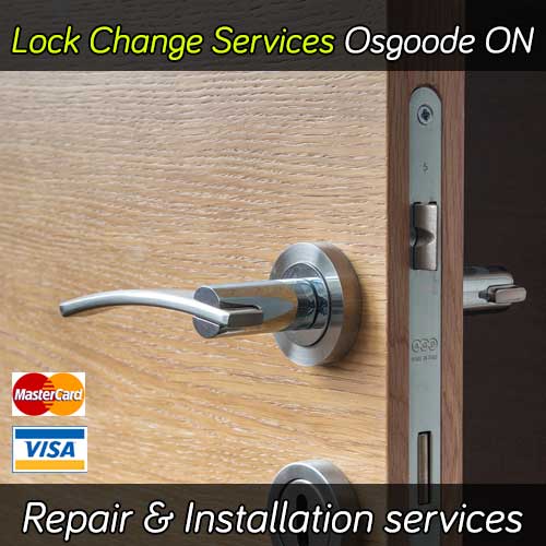 Door lock change service in Osgoode Ontario